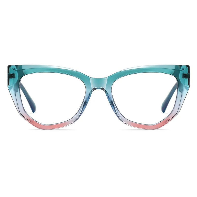 Handmade Square Photochromic Multifocal Glasses