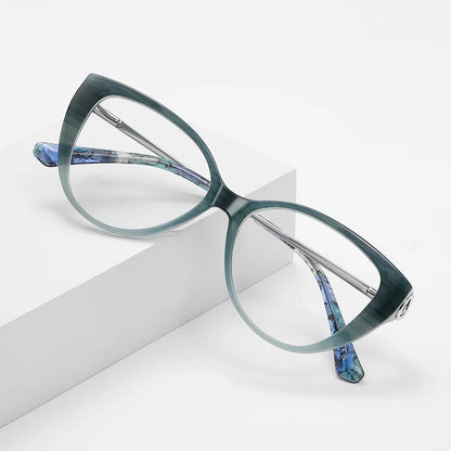 نظارات متعددة البؤر مربعة الشكل مصنوعة يدويًا بتقنية فوتوكرومية