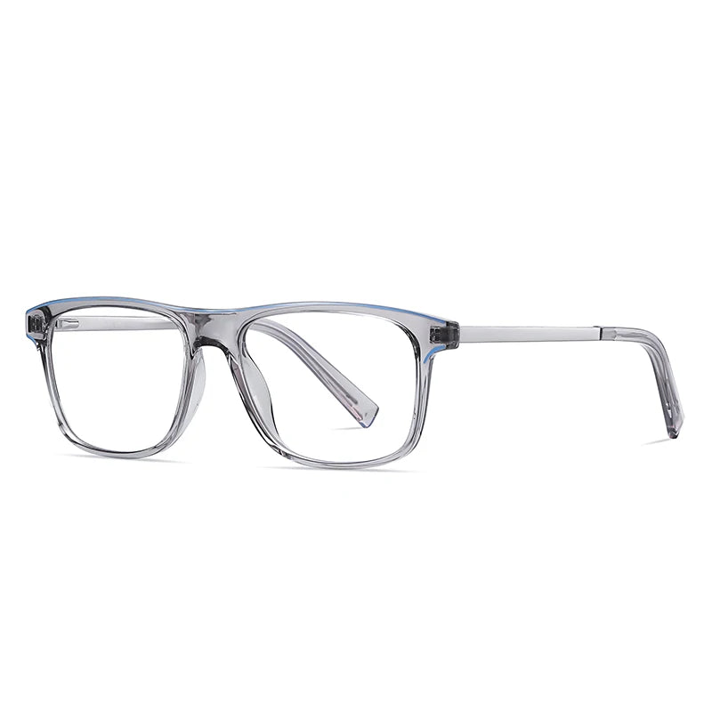 نظارات مستطيلة الشكل بتصميم كلاسيكي وأذرع زنبركية