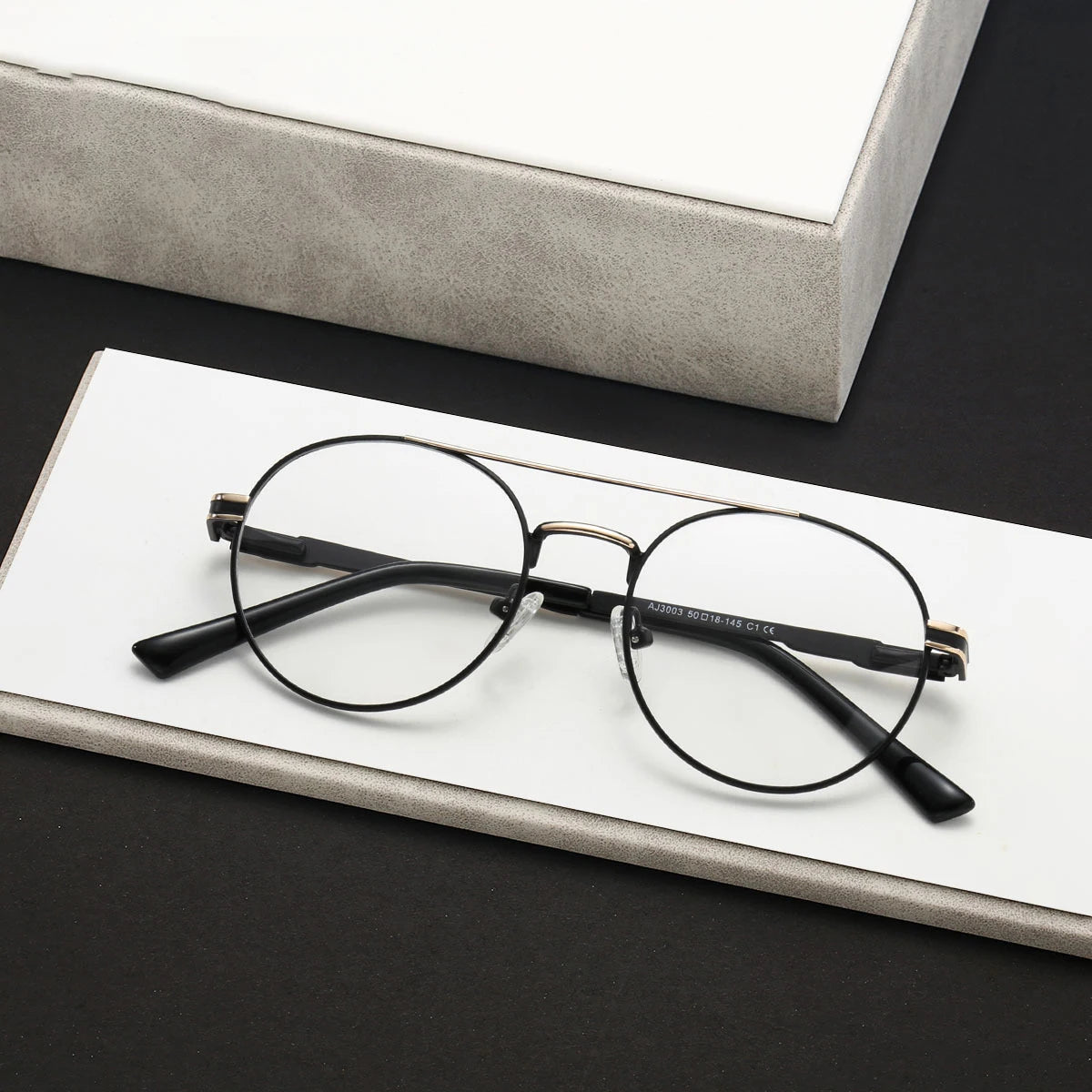 نظارات طيار معدنية متدرجة اللون متغيرة اللون