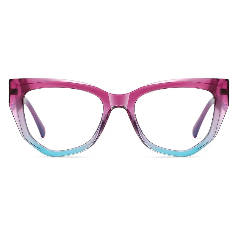 Handmade Square Photochromic Multifocal Glasses