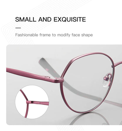 نظارات طبية دائرية متدرجة مصنوعة يدويًا من الأسيتات