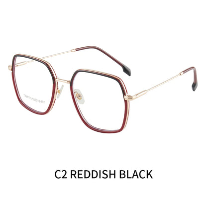 نظارات طبية مربعة معدنية متعددة البؤر