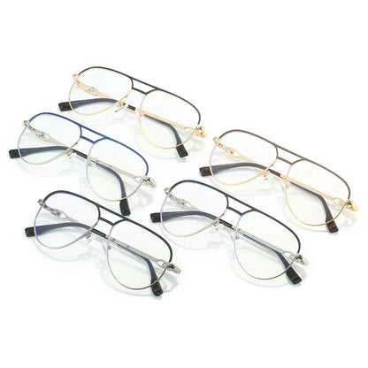 نظارات طيار دائرية متغيرة اللون للضوء الأزرق