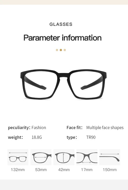 نظارات رياضية مربعة متعددة البؤر تقدمية متعددة البؤر