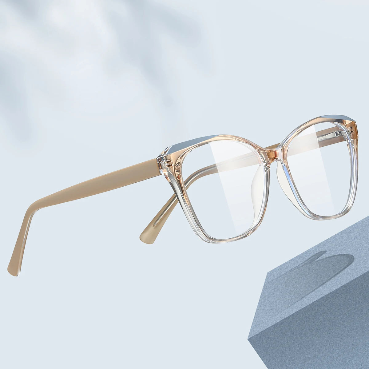 Cat Eye Blue Light Photochromic Glasses