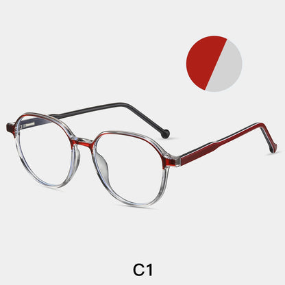 نظارات طبية دائرية متدرجة مصنوعة يدويًا من الأسيتات