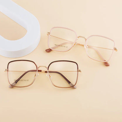 نظارات متعددة الأضلاع متدرجة اللون حساسة للضوء الأزرق