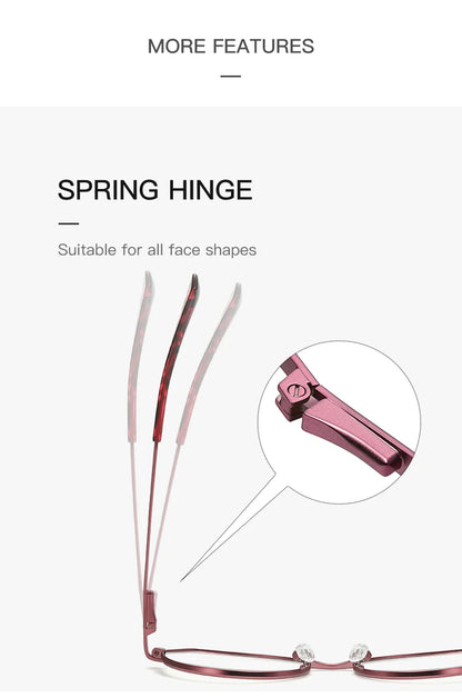 نظارات طبية دائرية متدرجة مصنوعة يدويًا من الأسيتات