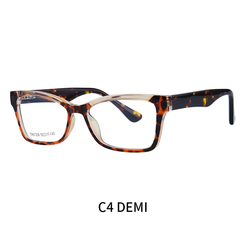 نظارات فوتوكرومية مربعة الشكل ذات تصميم ريترو متدرج