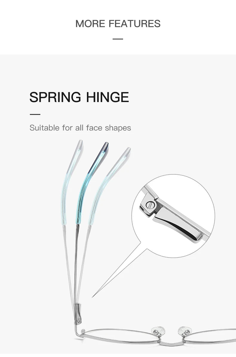 Cat Eye Square Photochromic Glasses