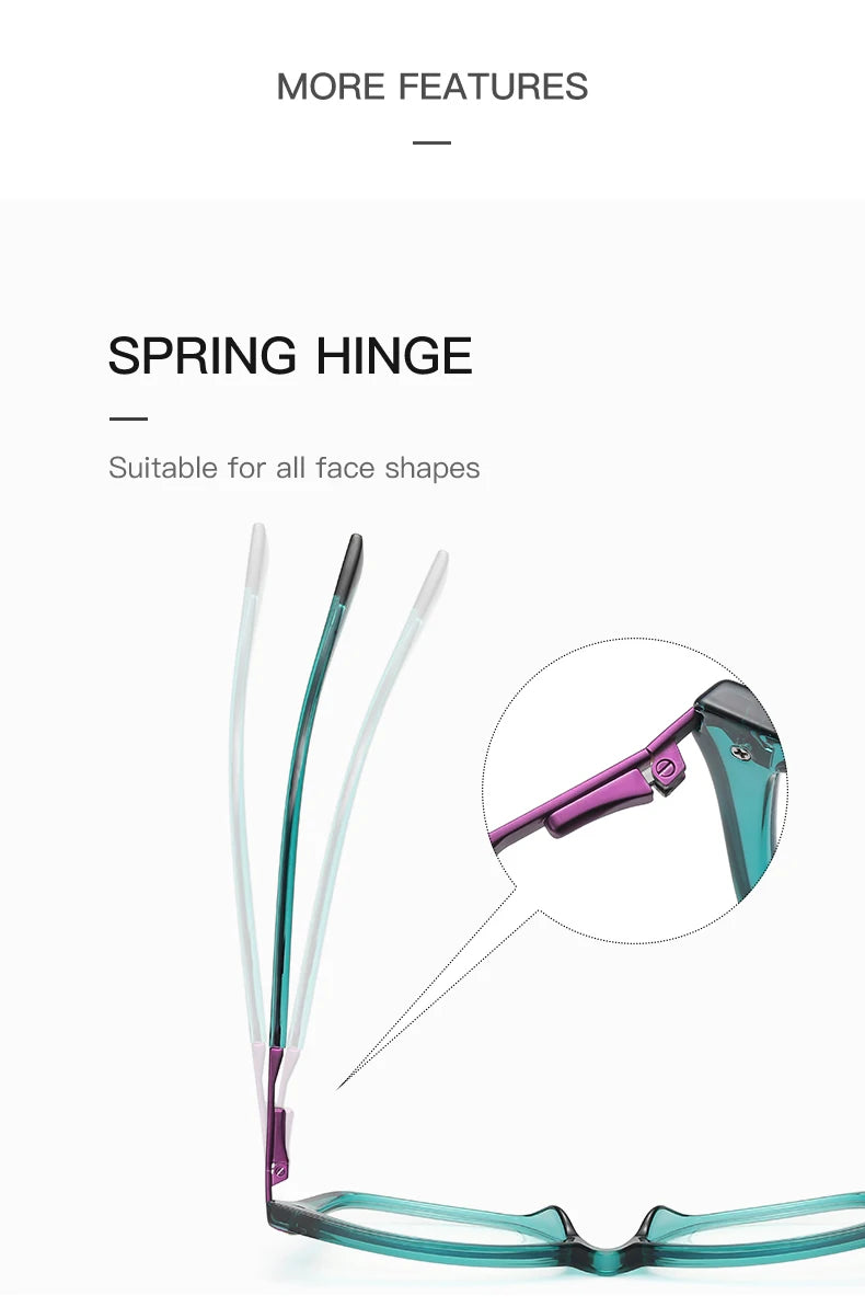 نظارات فوتوكرومية متدرجة بتصميم عين القطة الكلاسيكية