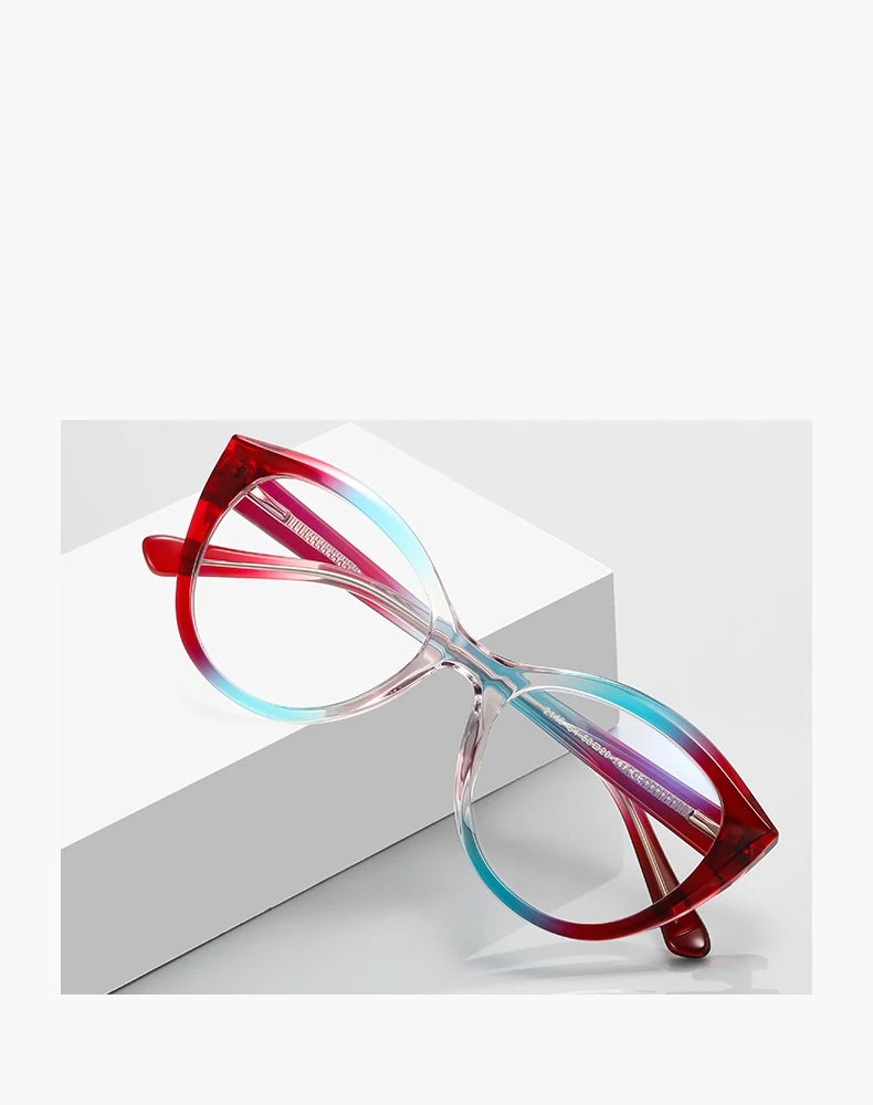 نظارات فوتوكرومية دائرية متدرجة مصنوعة يدويًا