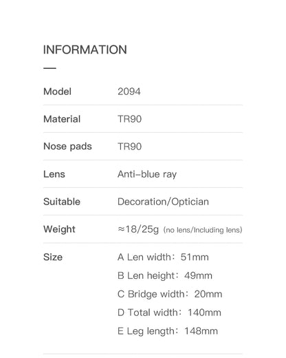 نظارات دائرية متغيرة اللون لعلاج قصر النظر التدريجي