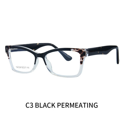 نظارات فوتوكرومية مربعة الشكل ذات تصميم ريترو متدرج