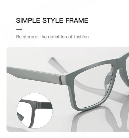 Square Photochromic Progressive Sunglasses Glasses