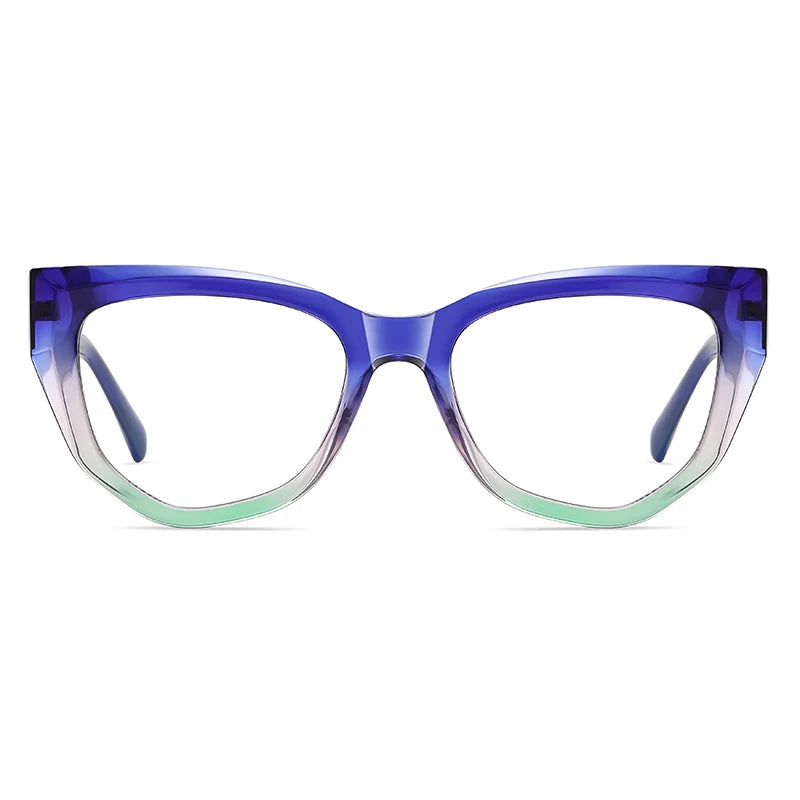 Handmade Square Photochromic Multifocal Glasses