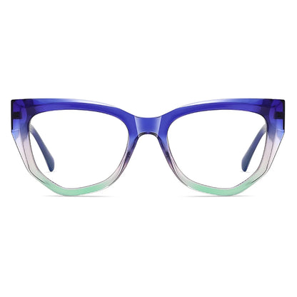 Handmade Square Photochromic Multifocal Glasses