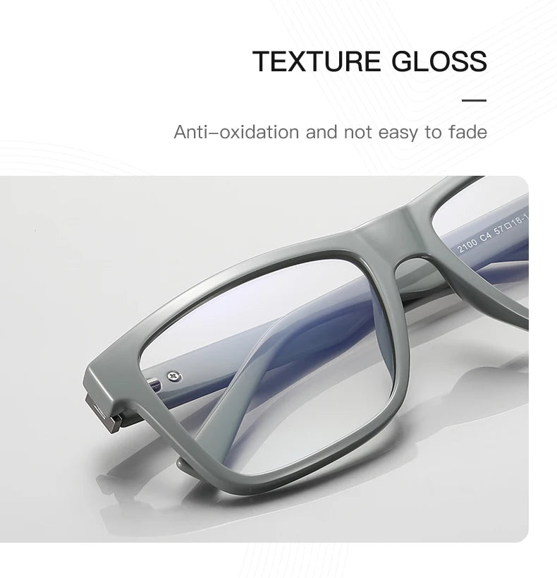 Square Photochromic Progressive Sunglasses Glasses