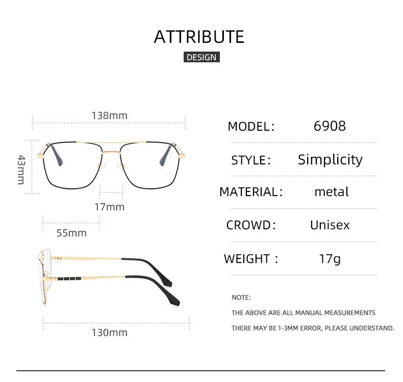 Pilot Progressive Blue Light Glasses