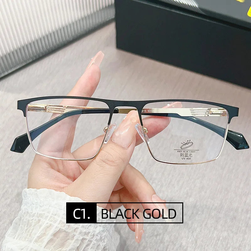 نظارات سكوير بيزنس التقدمية البلاستيكية الفولاذية