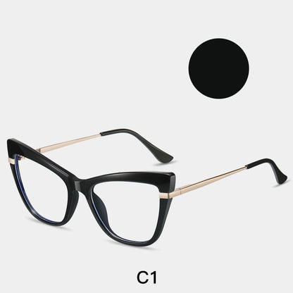 Acetate Cat Eye Photochromic Prescription Glasses