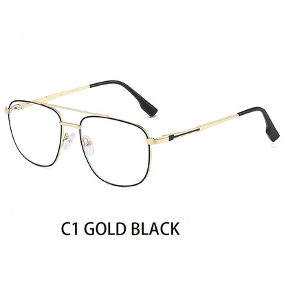 نظارات طيار متعددة البؤر ذات جسر مزدوج