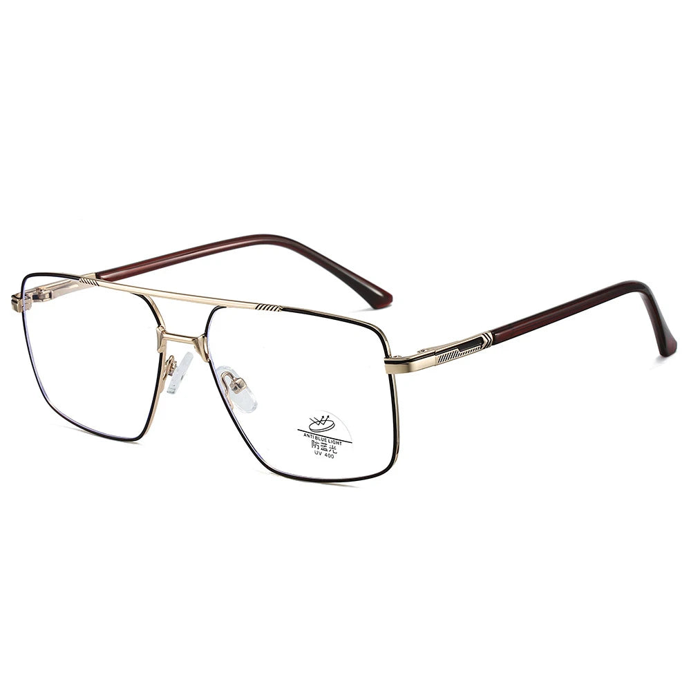 نظارات طيار مربعة الشكل لحماية العين من الضوء الأزرق