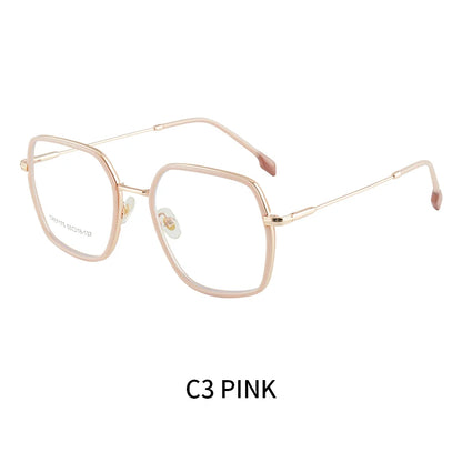 نظارات طبية مربعة معدنية متعددة البؤر