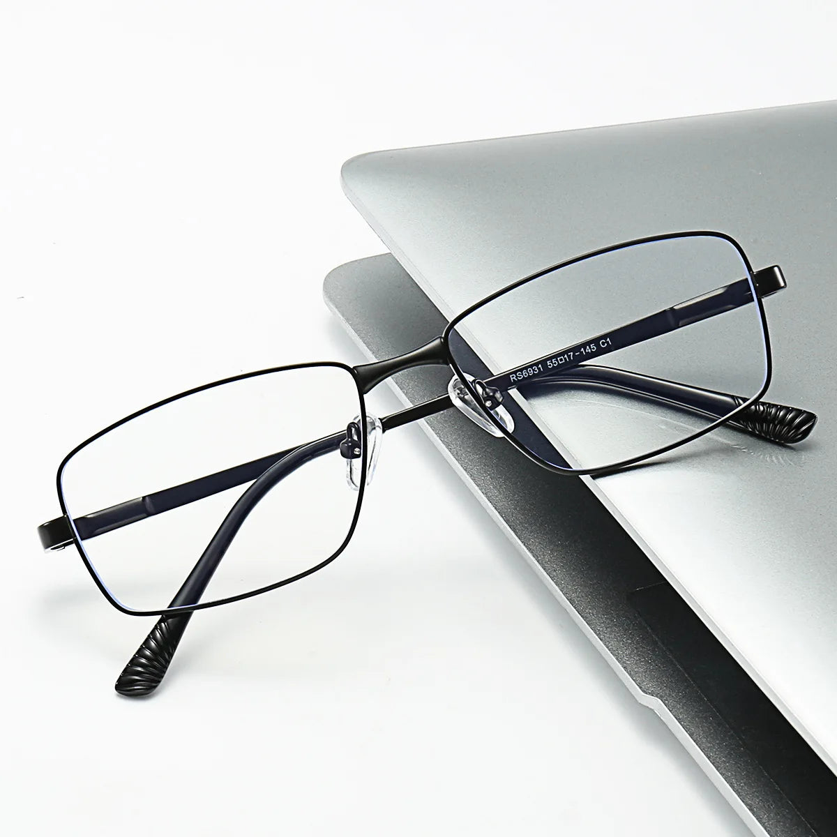 Rectangle Photochromic Blue Light Prescription Glasses