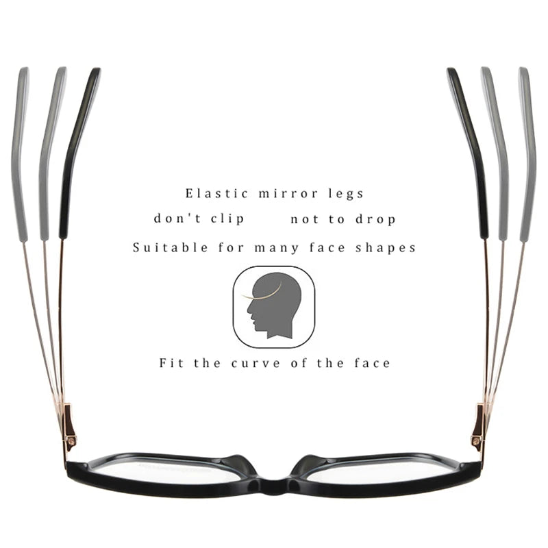 نظارات فراشة مربعة يدوية الصنع