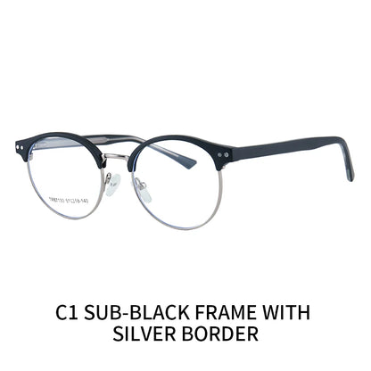 نظارات عمل دائرية خفيفة الوزن بتصميم كلاسيكي، مناسبة للمسافات الطويلة.