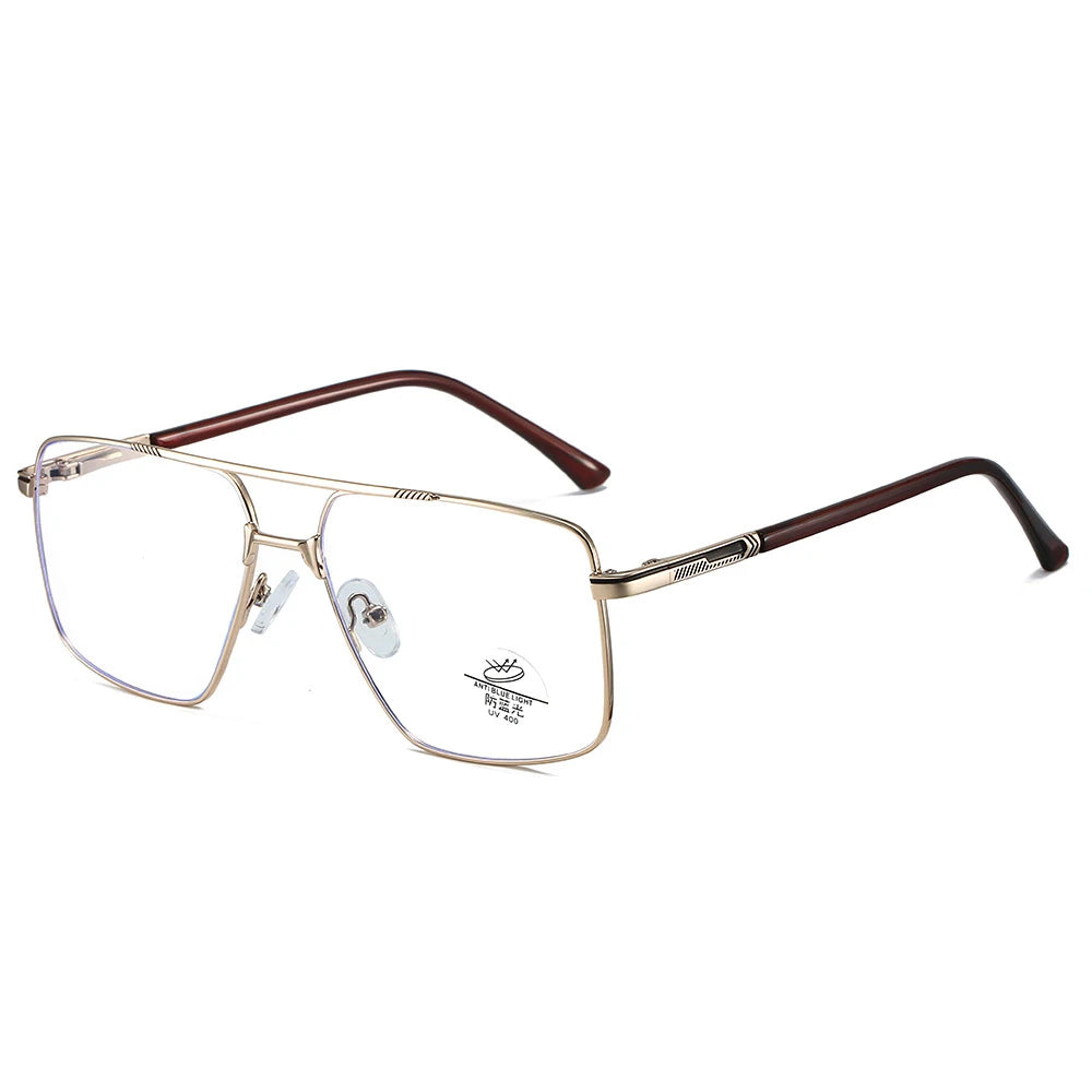 نظارات طيار مربعة الشكل لحماية العين من الضوء الأزرق