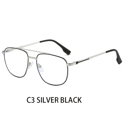 نظارات طيار متعددة البؤر ذات جسر مزدوج