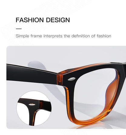 نظارات طبية مربعة متغيرة اللون للاستخدام اليومي