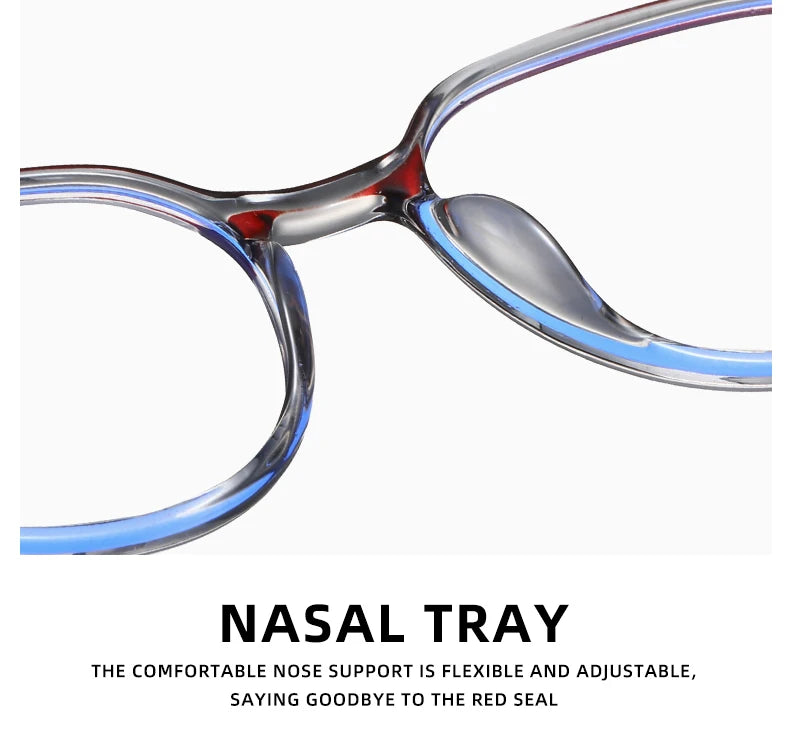 نظارات طبية دائرية متدرجة مصنوعة يدويًا من الأسيتات