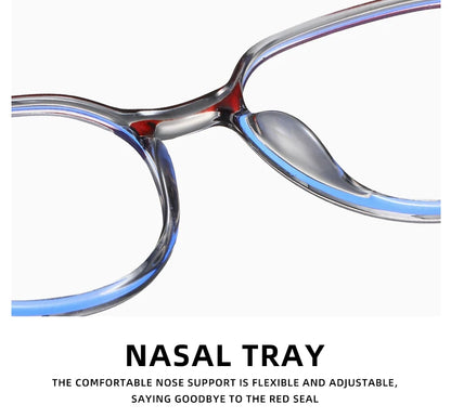 نظارات طبية دائرية متدرجة مصنوعة يدويًا من الأسيتات