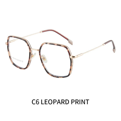 نظارات طبية مربعة معدنية متعددة البؤر