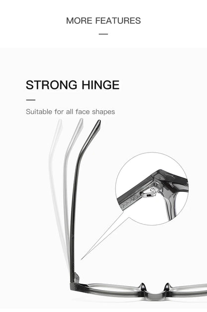 نظارات كورية دائرية متغيرة اللون تدريجيًا