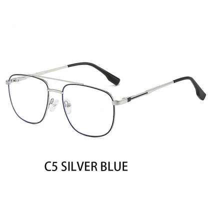 نظارات طيار متعددة البؤر ذات جسر مزدوج