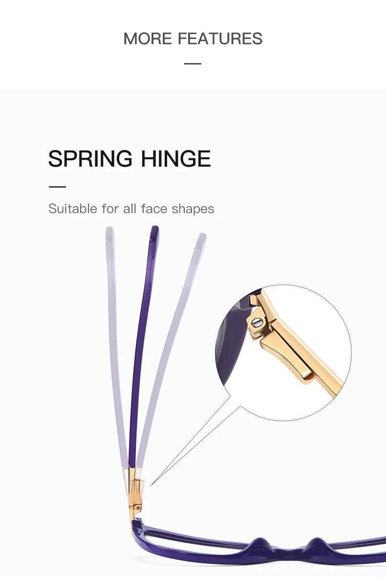 Durable Cat Eye Prescription Glasses