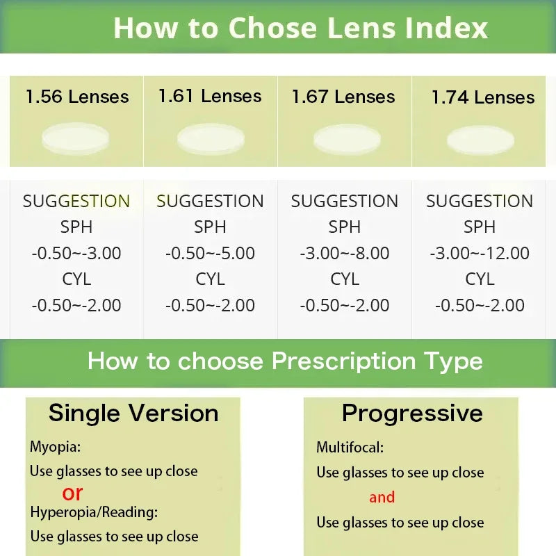 Half Rimless Photochromic Blue Light Glasses