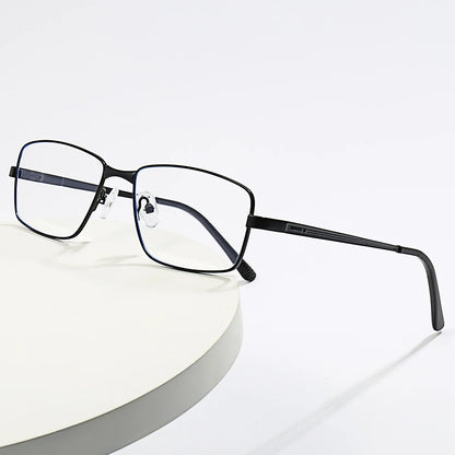 Rectangle Photochromic Blue Light Prescription Glasses