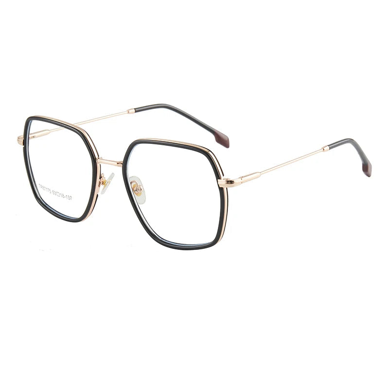 نظارات طبية مربعة معدنية متعددة البؤر