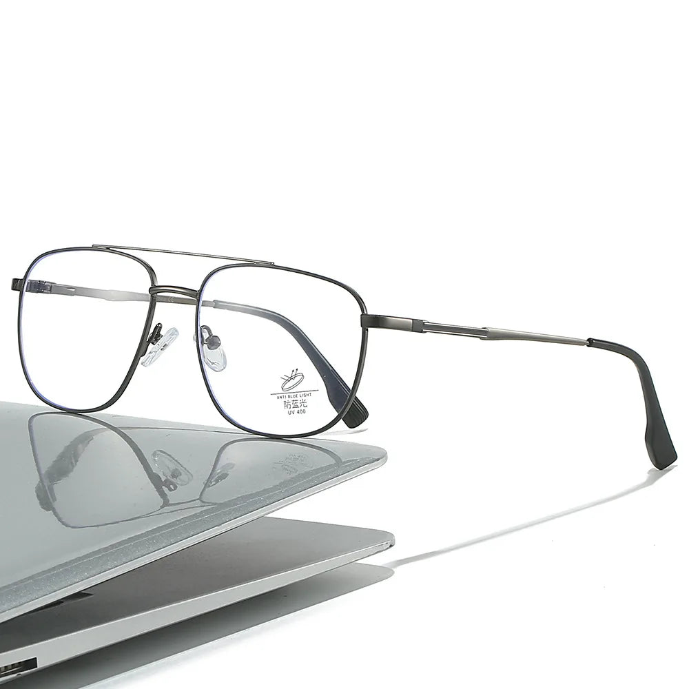 نظارات طيار متعددة البؤر ذات جسر مزدوج