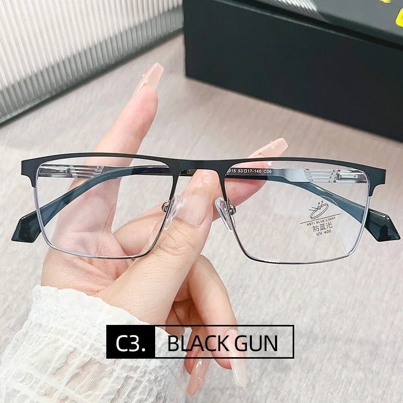 نظارات سكوير بيزنس التقدمية البلاستيكية الفولاذية