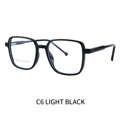 نظارات طبية مربعة يدوية الصنع لعلاج قصر النظر