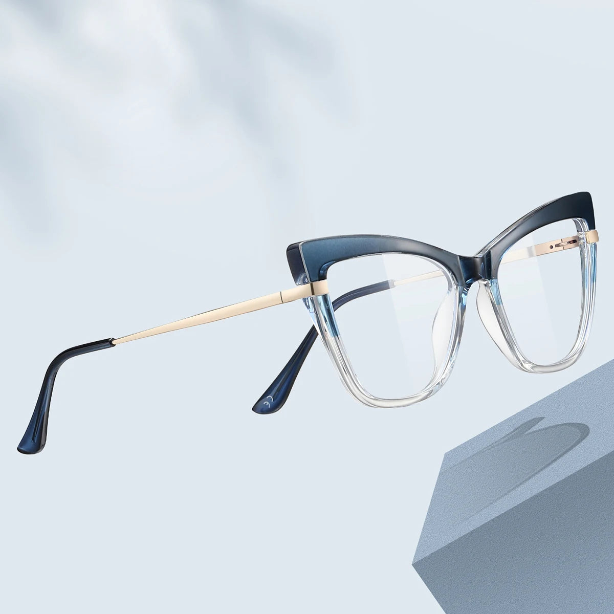 Acetate Cat Eye Photochromic Prescription Glasses