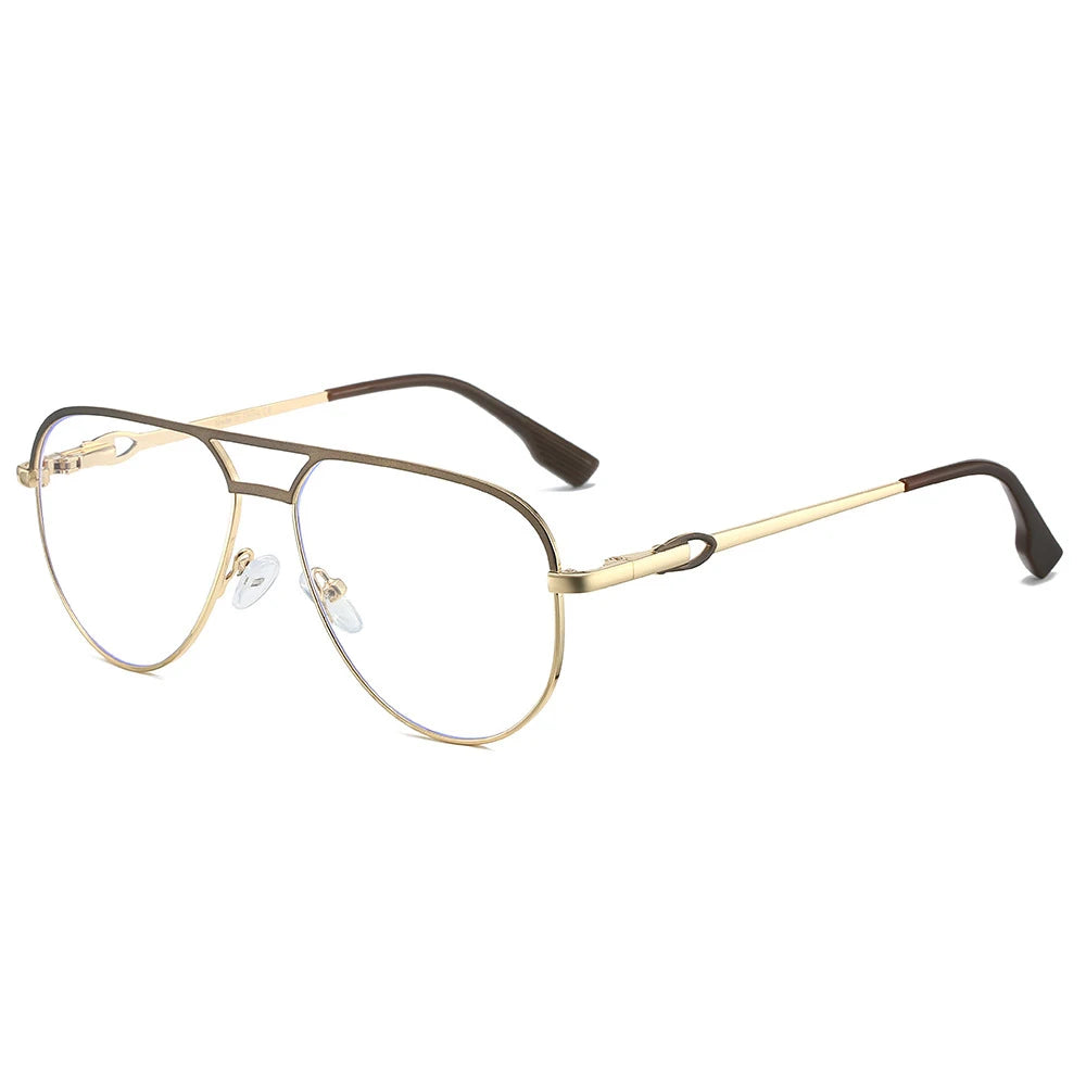 نظارات طيار دائرية متغيرة اللون للضوء الأزرق