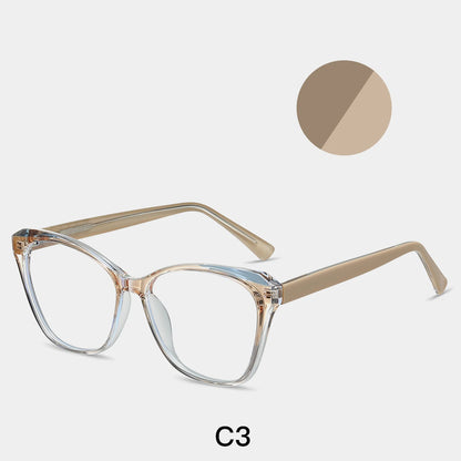 Cat Eye Blue Light Photochromic Glasses